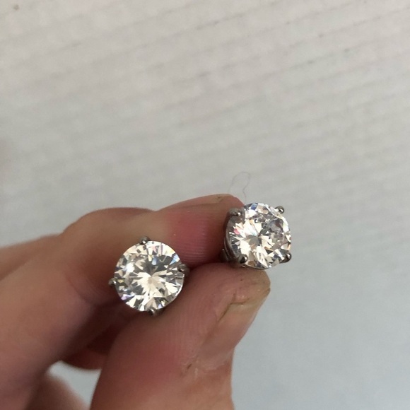 American Eagle Rhinestone Stud Earrings - Picture 7 of 7